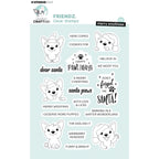 Studio Light Merry Woofmass Friendz Clear Stamps ccl-fr-stamp874