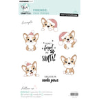 Studio Light Merry Woofmass Friendz Clear Stamps ccl-fr-stamp874 puppy