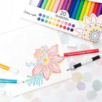 Studio Light Metallic Dot Markers sl-co-mark64 mandala