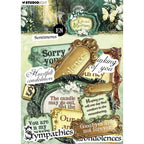 Studio Light Quiet Morning Paper Elements Sentiments sl-qm-pe46