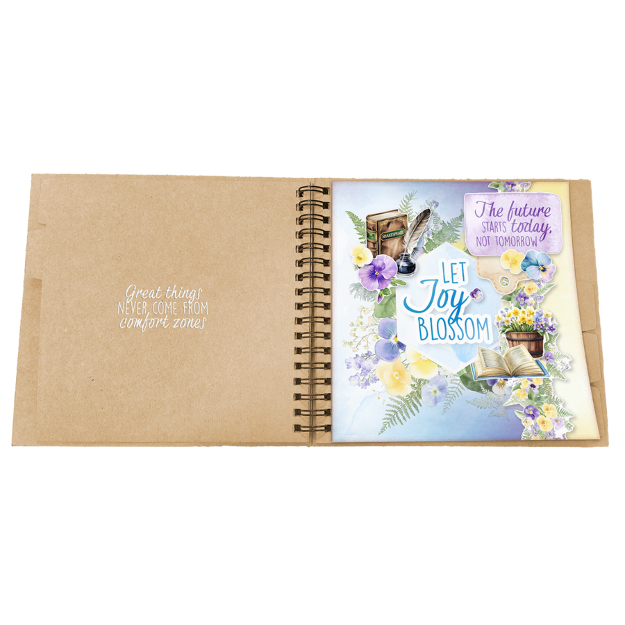 Studio Light Quotes Motivation Essentials Clear Stamps sl-es-stamp928  pansies