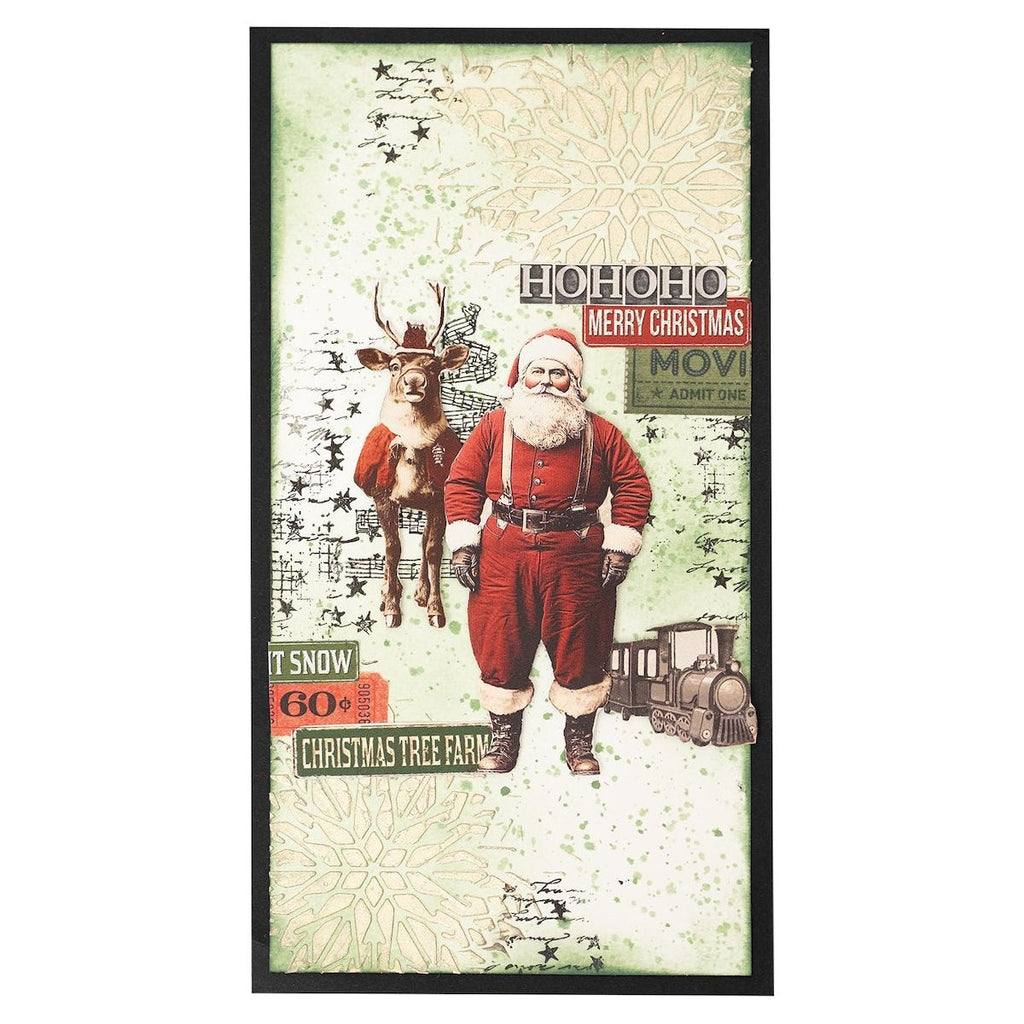 Studio Light Santa Toy Factory Clear Stamps sl-gr-stamp843 merry