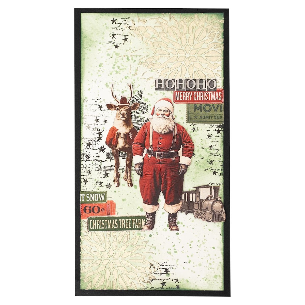 Studio Light Santa Toy Factory Clear Stamps sl-gr-stamp843 merry