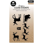 Studio Light Santa and Reindeer Clear Stamps sl-es-stamp855