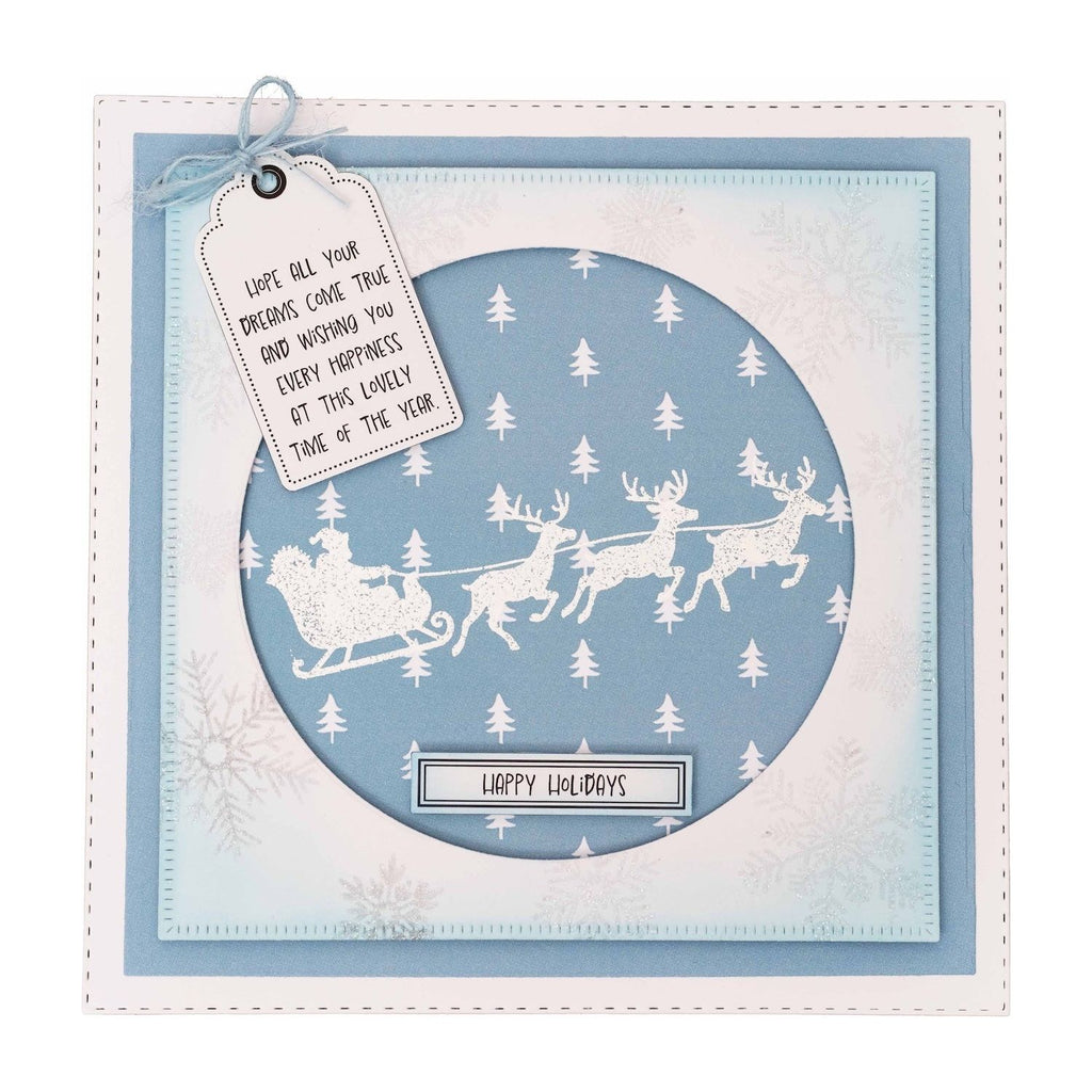 Studio Light Santa and Reindeer Clear Stamps sl-es-stamp855 reindeer