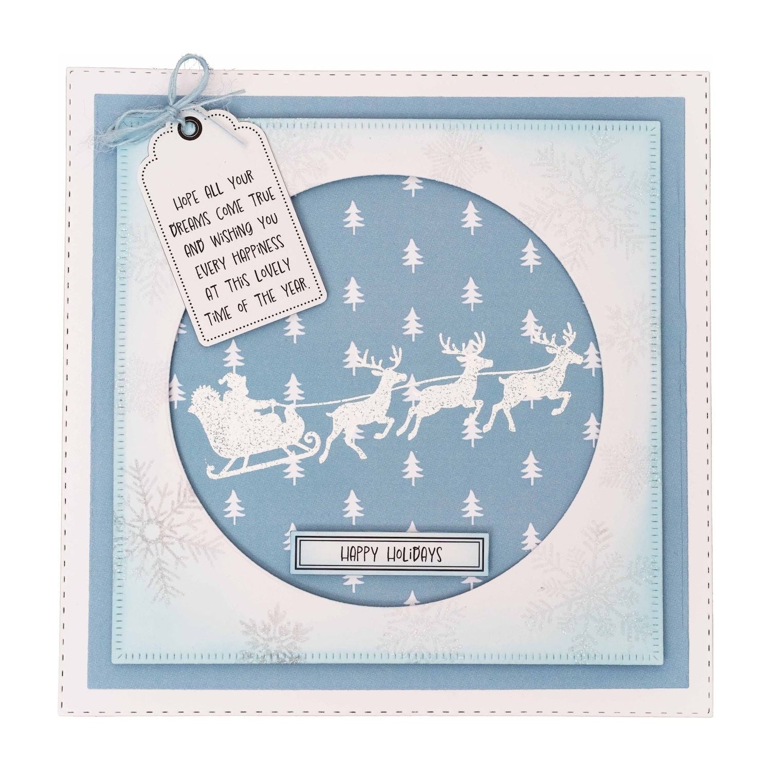 Studio Light Santa and Reindeer Clear Stamps sl-es-stamp855 reindeer