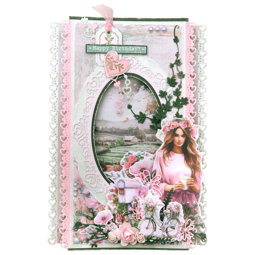 Studio Light Sending You Love Sticker Sheets Postage and Quotes jma-syl-stic36 birthday