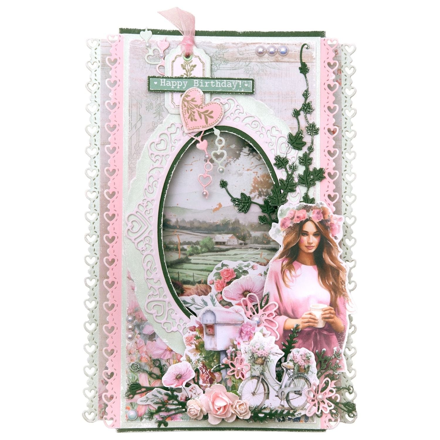 Studio Light Sending You Love Sticker Sheets Postage and Quotes jma-syl-stic36 birthday