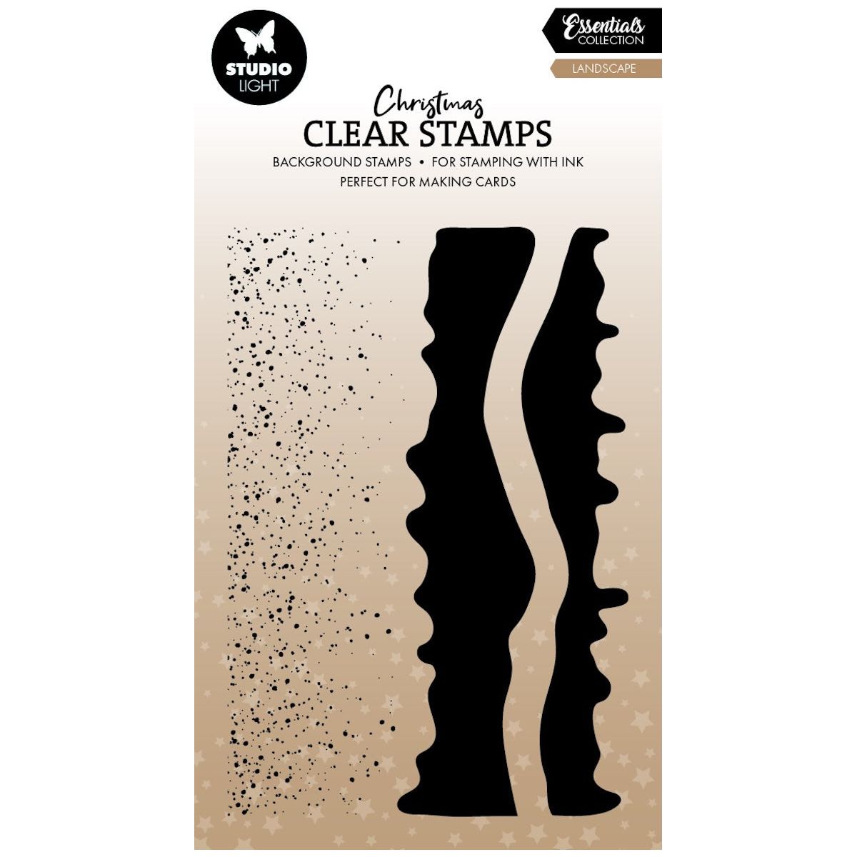 Studio Light Snow Landscape Clear Stamps sl-es-stamp861
