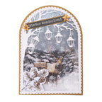 Studio Light Snow and Landscape Christmas Forest Acetate Sheets sl-cf-acs22deer snowflakes winter wonderland card