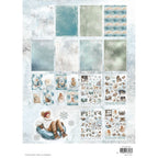 Studio Light Snowy Winter Days Essentials Die-cut Paper Pad sl-es-dcpp388 package back