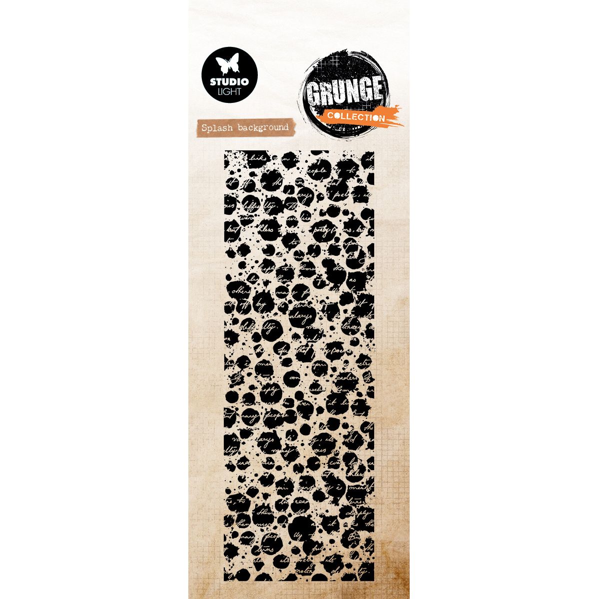 Studio Light Splash Background Grunge Collection Clear Stamp sl-gr-stamp890