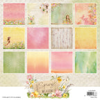 Studio Light Spring Meadow Paper Pad Background Paper sl-sm-dpp270 package back