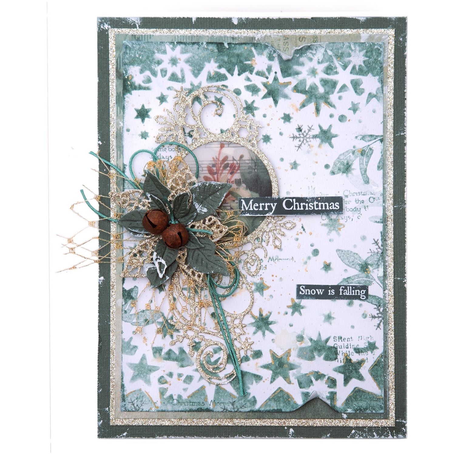 Studio Light Starry Borders Stencil jma-fn-mask302 merry christmas
