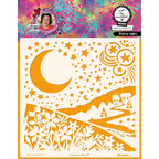 Studio Light Starry Night Art 8x8 Stencil abm-26-mask402