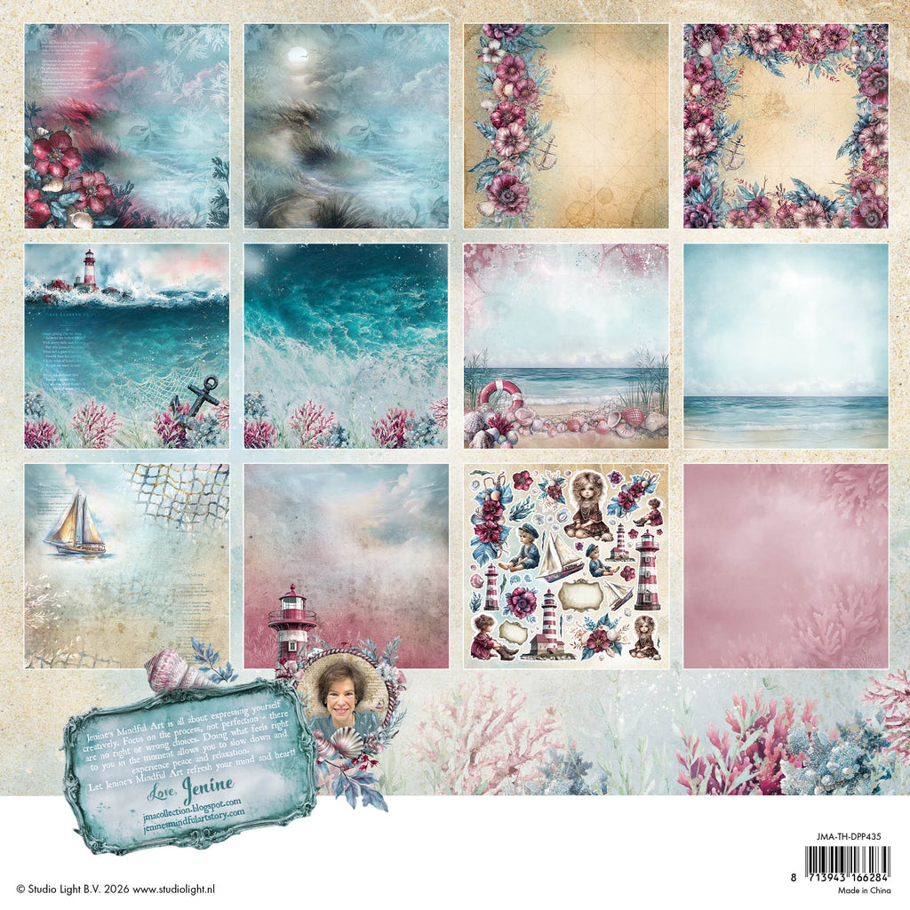 Studio Light Tide of Hope Designer Paper Pad jma-th-dpp435 sheets