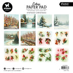 Studio Light Vintage Christmas Essentials Collage 8x8 Paper Pad sl-es-cpp374 sheets