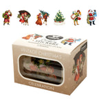Studio Light Vintage Figures Clear Christmas Stickers sl-es-stic47