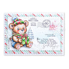 Studio Light Winter Bear Essentials Clear Stamp sl-es-stamp894 postcard