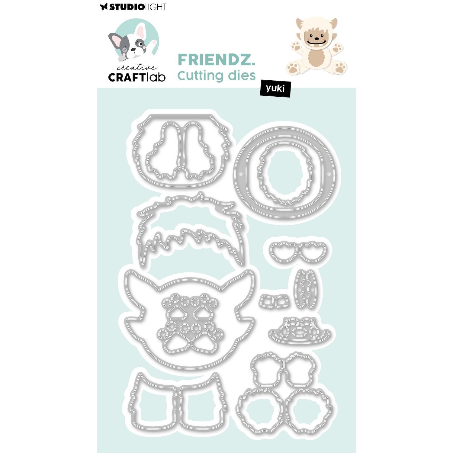 Studio Light Yuki Friendz Dies ccl-fr-cd1117 line work