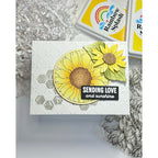 Simon Says Clear Stamp Sunflower Dreams 1294ss STAMPtember Sending Love Card