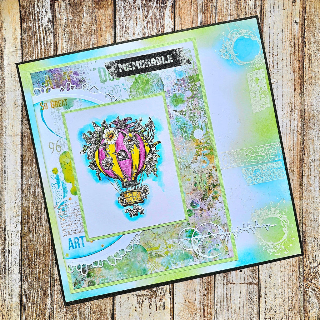 AALL & Create Sunrise, Sunset A5 Design Paper pa-002 memorable