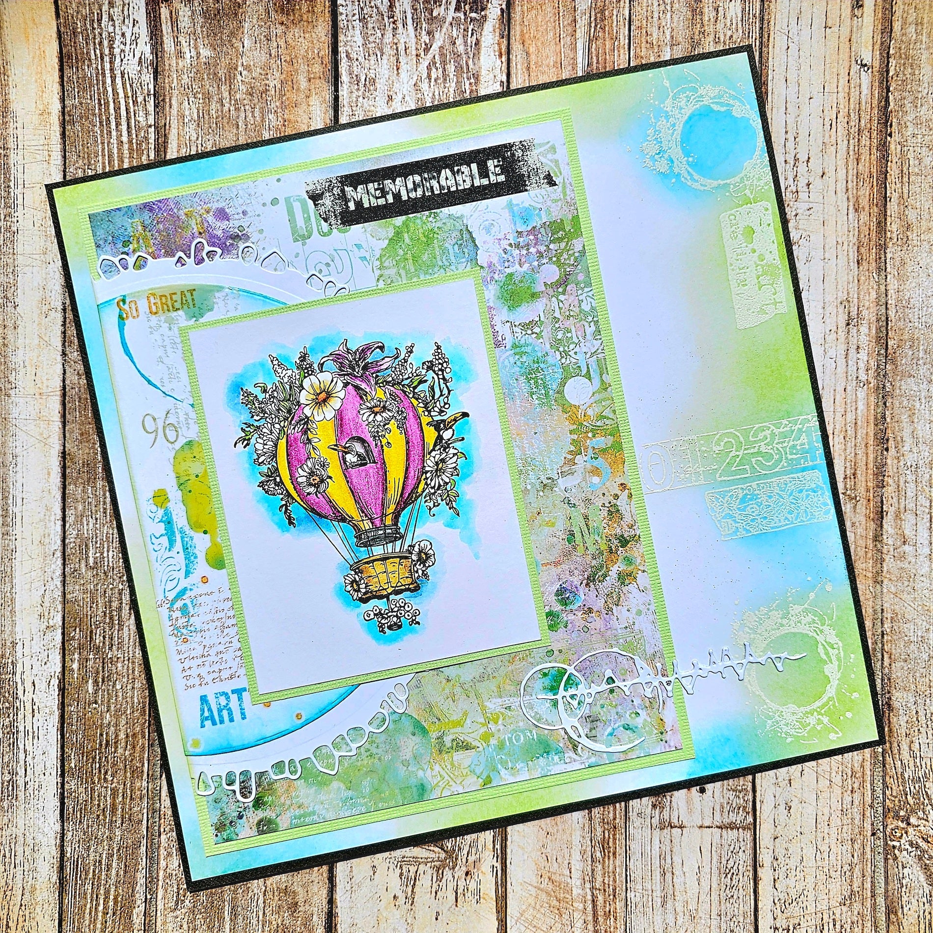 AALL & Create Sunrise, Sunset A5 Design Paper pa-002 memorable