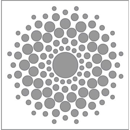 Gina K Designs SUN SPOTS Stencil 0961