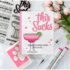 Simon Says Clear Stamps Supercalifragilistic sss202680c Dear Friend Margarita Card | color-code:ALT02
