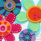 Surebonder High Temp Glue Gun For A Stronger Bond H-270 No-Sew Felt Flowers | color-code:ALT04