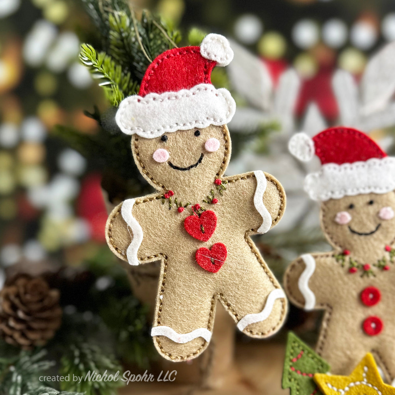 Surebonder Mini Glue Pen 10 Watt gp100f Felt Gingerbread People | color-code:ALT02
