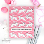 Simon Says Stamp Bounding Bunnies Wafer Dies s990 Rain or Shine Easter Card | color-code:ALT08