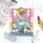 Simon Says Stamp Sweet Birthday Single Cupcake Wafer Dies 1096sdc Birthday Card | color-code:ALT06