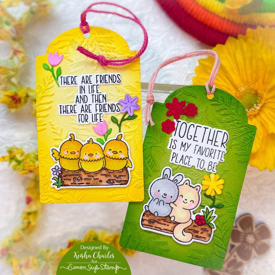 Simon Says Stamp Heart to Heart Collection I Want It All Stamps And Coordinating Dies set1162sd
