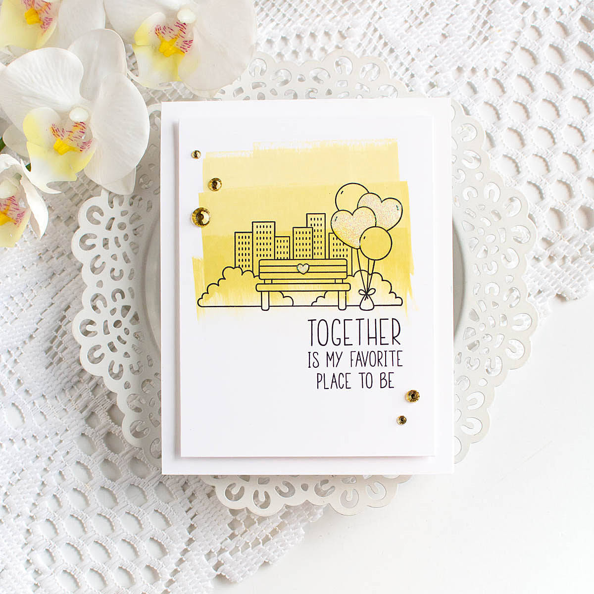 Simon Says Clear Stamps Sweet Friendship 3303ssc Heart to Heart