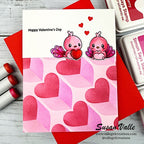 Simon Says Stamps and Dies Sweet Peacock set1145sp Heart to Heart