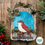 Simon Says Stamp Sweet Songbird Wafer Dies s1110 DieCember Holiday Tag