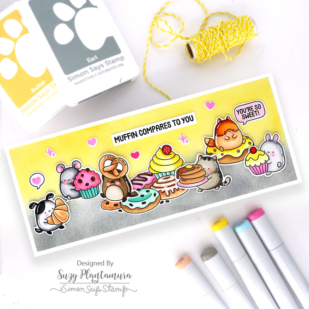 Simon Says Stamp Sweet Treat Critters Wafer Dies 1291sdc DieCember Love Card