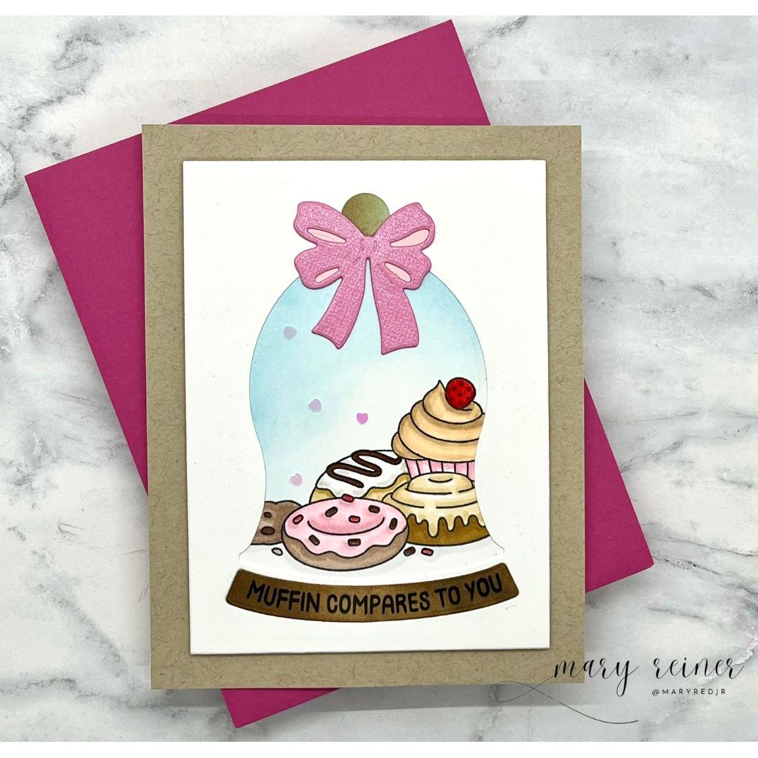 Simon Says Clear Stamps Sweet Treat Critters 3191ssc DieCember Love Card
