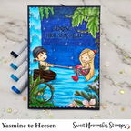 Sweet November Stamps A Wee Bit of Piracy Clear Stamp Set sns-bp-sr-25 yasmine