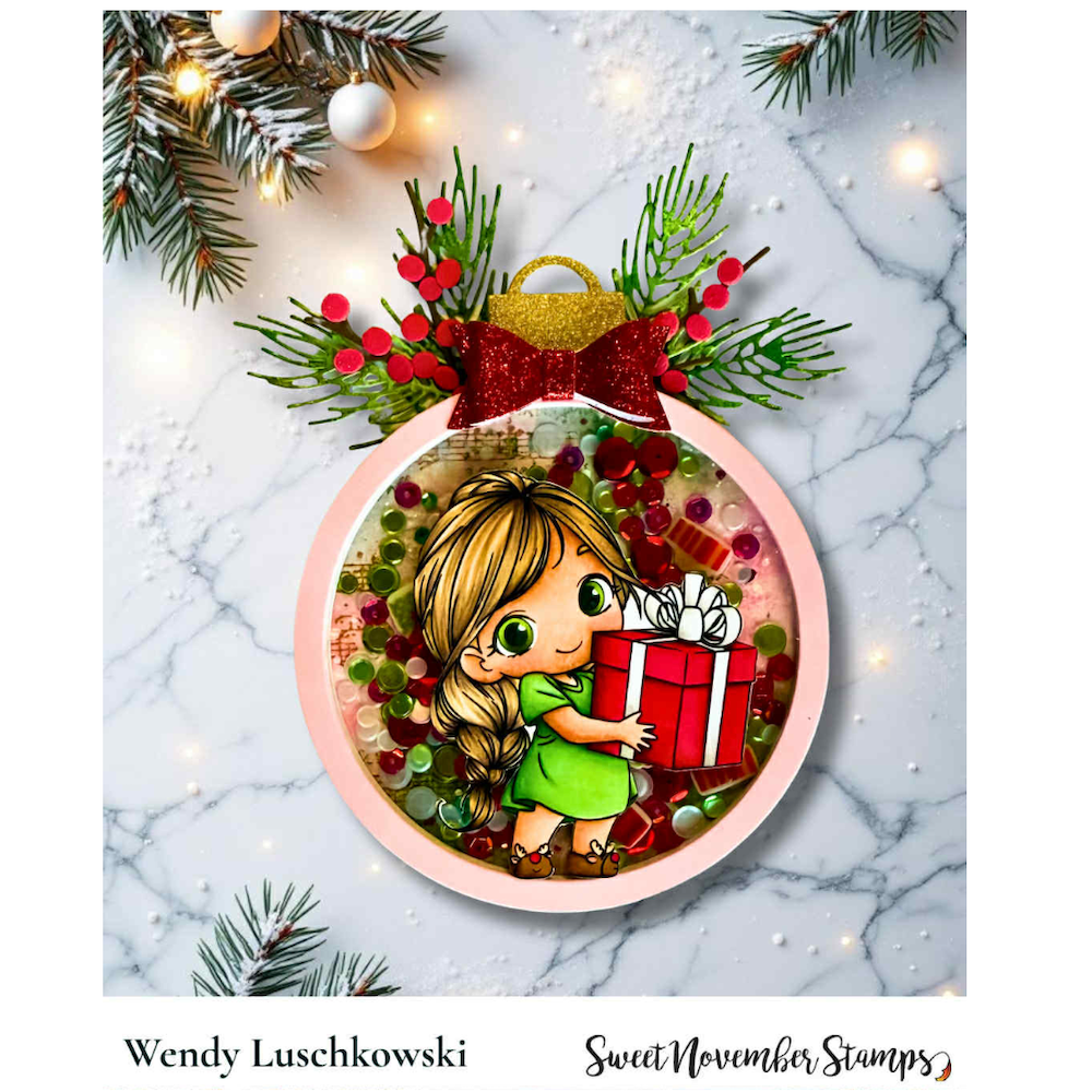 Sweet November Stamps All Wrapped Up Embellishment Mix sns-sq-aw-25 wendy