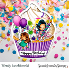 Sweet November Stamps Birthday Bash Embellishment Mix sns-sq-bb-25 wendy