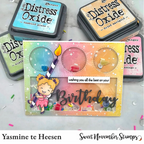 Sweet November Stamps Birthday Bash Embellishment Mix sns-sq-bb-25 yasmine