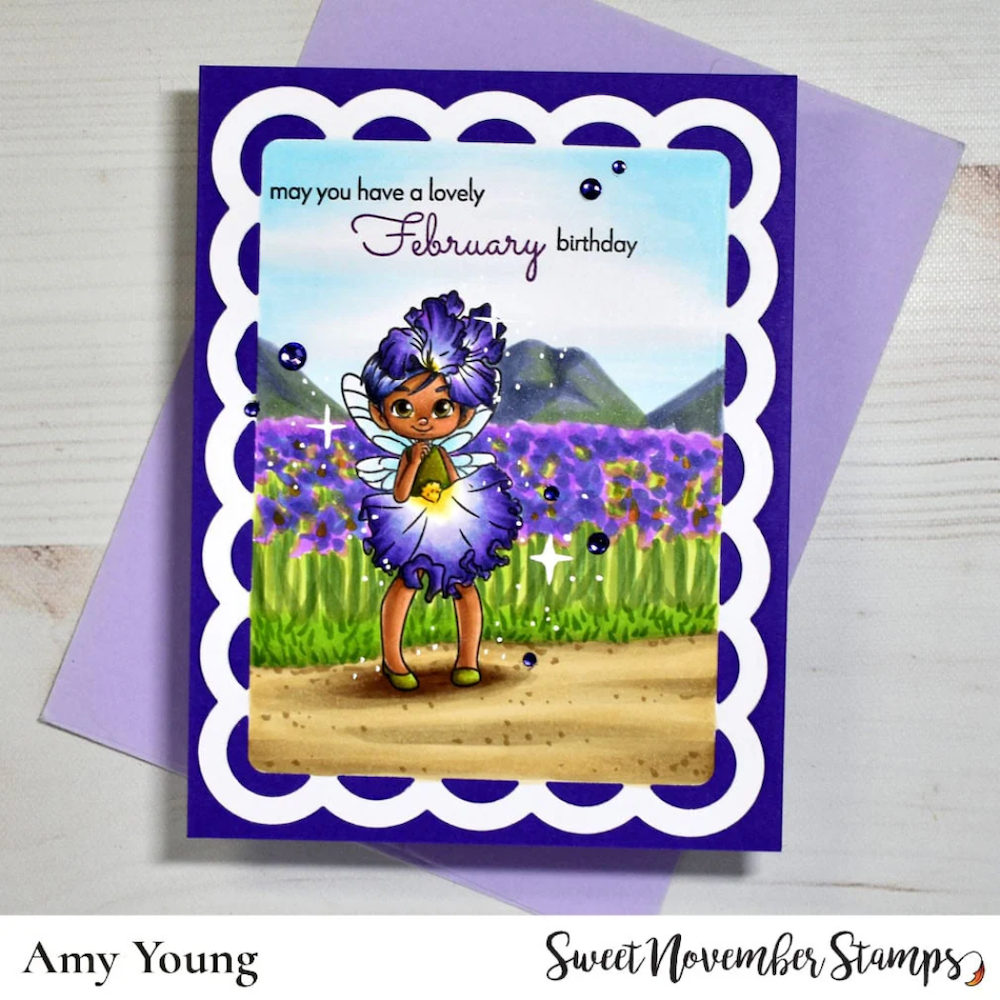 Sweet November Stamps Birthdays are the Best Clear Stamp Set sns-fb-bb-25 february
