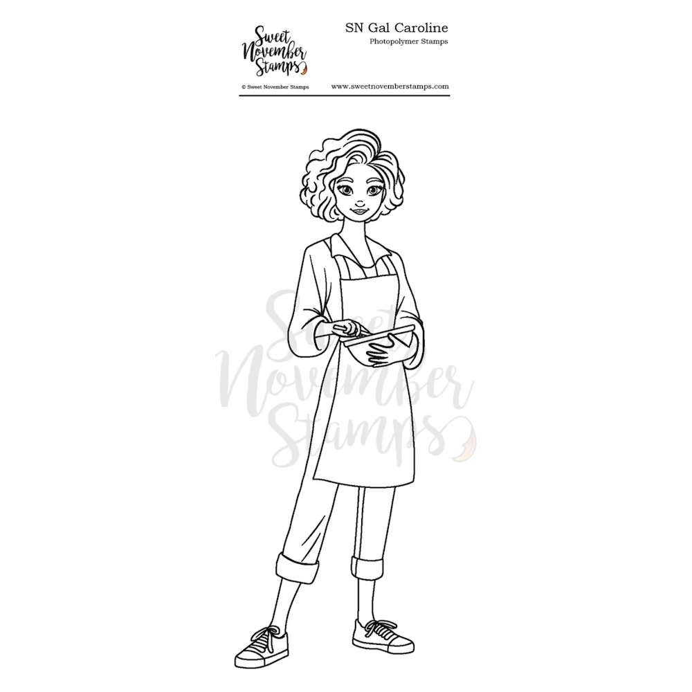 Sweet November Stamps Caroline Clear Stamp Set sns-sg-cl-24