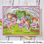 Sweet November Stamps Cave Dwelling Background Builder sns-cd-bb-25 enrica