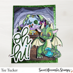 Sweet November Stamps Cave Dwelling Background Builder sns-cd-bb-25 tee