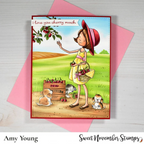 Sweet November Stamps Cherry on Top Clear Stamp Set sns-bb-ct-25 amy