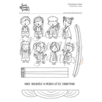 Sweet November Stamps Christmas Choir Clear Stamp Set sns-xs-cc-24