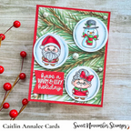 Sweet November Stamps Christmas Minis Clear Stamp Set sns-xs-cm-24 caitlin